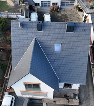 An energy-efficient roof renovation